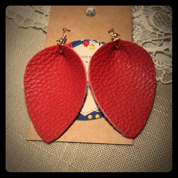 Leather Earrings! - Picture 1 of 1